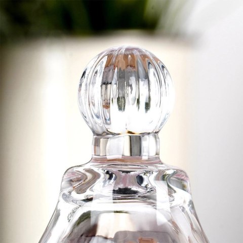 Cukiernica Cukierniczka Szklana Pojemna Kryształowa z Pokrywką ALPINA 500ml Cukiernica Cukierniczka Szklana Pojemna Kryształowa z Pokrywką ALPINA 500ml
