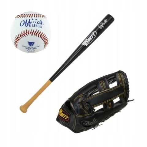 Drewniany Kij Baseballowy BRETT - Senior 80 cm Drewniany Kij Baseballowy BRETT - Senior 80 cm