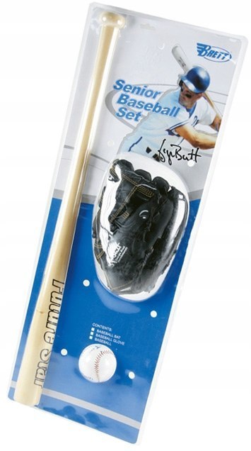 Drewniany Kij Baseballowy BRETT - Senior 80 cm Drewniany Kij Baseballowy BRETT - Senior 80 cm