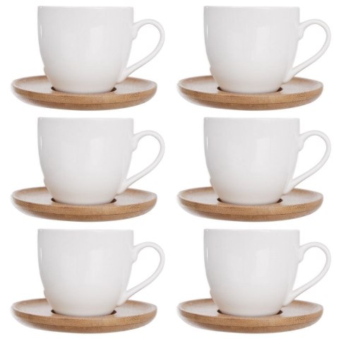 Filiżanka porcelanowa filiżanki zestaw filiżanek do kawy espresso 100 ml 6 sztuk Filiżanka porcelanowa filiżanki zestaw filiżanek do kawy espresso 100 ml 6 sztuk