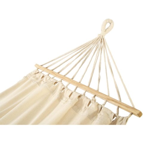Hamak Ogrodowy Jednoosobowy Wiszący Boho z Frędzlami ENERO 200 x 100 cm Hamak Ogrodowy Jednoosobowy Wiszący Boho z Frędzlami ENERO 200 x 100 cm