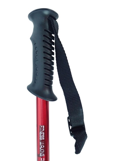 Kije Trekkingowe Regulowane ACRA 65 - 135 cm Czerwone Kije Trekkingowe Regulowane ACRA 65 - 135 cm Czerwone