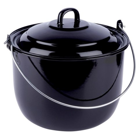 Kociołek węgierski wiszący emaliowany z pokrywką 24 cm, 7,7 l Kociołek węgierski wiszący emaliowany z pokrywką 24 cm, 7,7 l