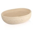 Koszyk rattanowy do wyrastania garowania chleba ciasta na chleb 1,5kg 28x22x9 cm