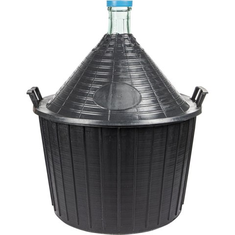 Balon na wino w koszu plastikowym 54l Balon na wino w koszu plastikowym 54l