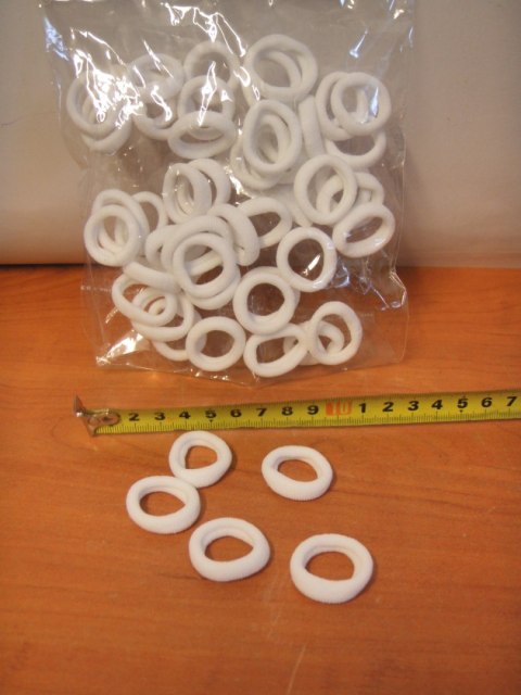 Frotki mini 50szt białe 6842 Frotki mini 50szt białe 6842