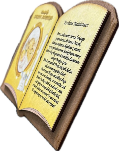 Książeczka ozdobna CHRZEST 20 x 15,5 cm P705 Książeczka ozdobna CHRZEST 20 x 15,5 cm P705