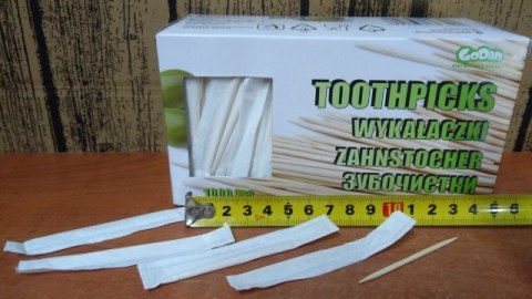 Wykałaczki w papierku 1000szt KH-WPBN Wykałaczki w papierku 1000szt KH-WPBN