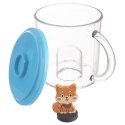 Kubek z figurką dla dziecka pies 240 ml