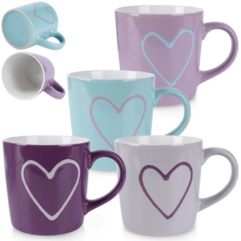 Kubki ceramiczne 600 ml 4 szt. Kubki ceramiczne 600 ml 4 szt.