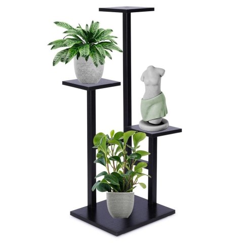Kwietnik metalowy 4-poziomowy 84 cm Kwietnik metalowy 4-poziomowy 84 cm