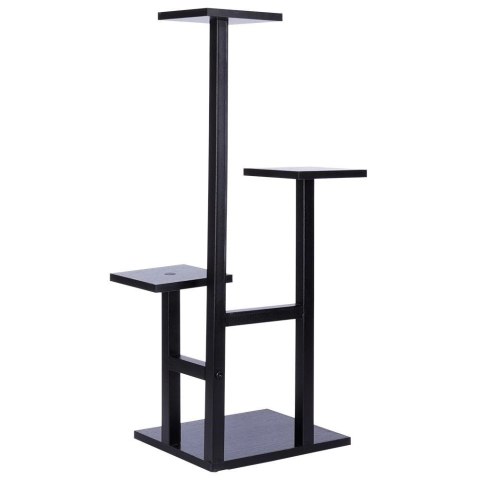 Kwietnik metalowy 4-poziomowy 84 cm Kwietnik metalowy 4-poziomowy 84 cm