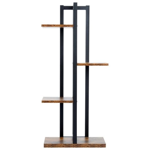 Kwietnik metalowy 4-poziomowy 93 cm Kwietnik metalowy 4-poziomowy 93 cm