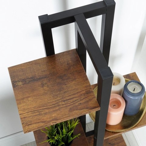 Kwietnik metalowy 4-poziomowy 93 cm Kwietnik metalowy 4-poziomowy 93 cm