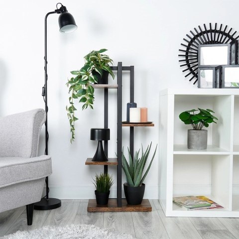 Kwietnik metalowy 4-poziomowy 93 cm Kwietnik metalowy 4-poziomowy 93 cm