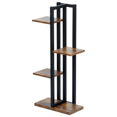 Kwietnik metalowy 4-poziomowy 93 cm Kwietnik metalowy 4-poziomowy 93 cm