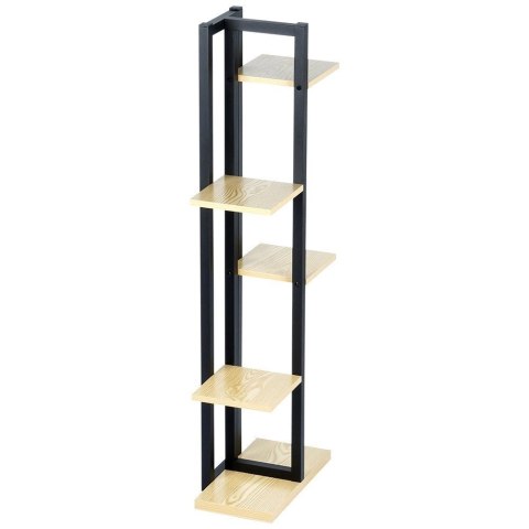 Kwietnik metalowy 5-poziomowy 116,5 cm Kwietnik metalowy 5-poziomowy 116,5 cm