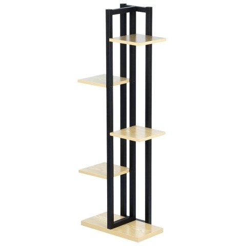 Kwietnik metalowy 5-poziomowy 116,5 cm Kwietnik metalowy 5-poziomowy 116,5 cm