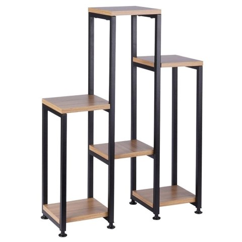 Kwietnik metalowy 6-poziomowy 70 cm Kwietnik metalowy 6-poziomowy 70 cm