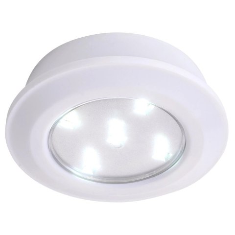 Lampka nocna LED z taśmą samoprzylepną pilot 9,5 cm 3 szt. Lampka nocna LED z taśmą samoprzylepną pilot 9,5 cm 3 szt.
