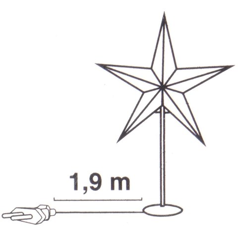 Lampka stołowa papierowa 45x13x70 cm Lampka stołowa papierowa 45x13x70 cm