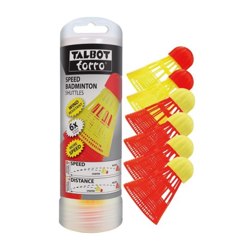 Lotki do Speed Badmintona TALBOT TORRO 6 sztuk Lotki do Speed Badmintona TALBOT TORRO 6 sztuk