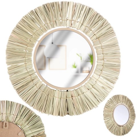 Lustro ścienne okrągłe 42 cm Lustro ścienne okrągłe 42 cm
