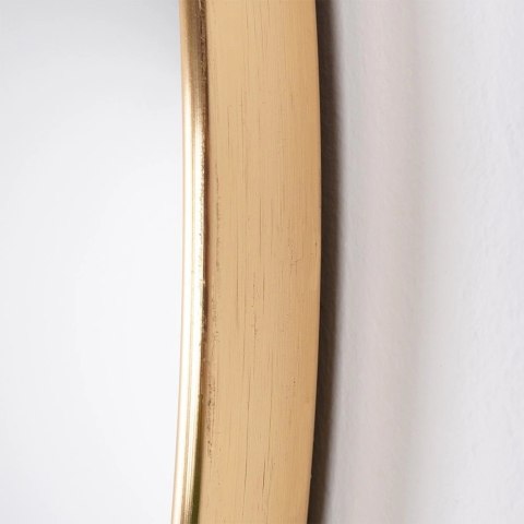 Lustro ścienne złote okrągłe 50 cm Lustro ścienne złote okrągłe 50 cm