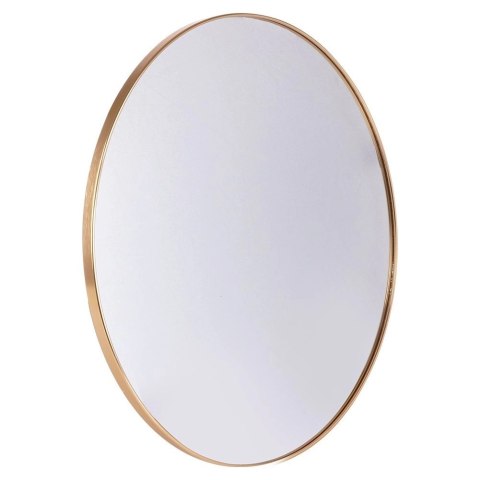Lustro ścienne złote okrągłe 50 cm Lustro ścienne złote okrągłe 50 cm
