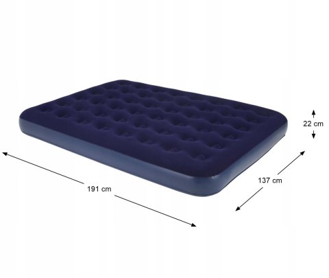 Materac Dmuchany Dwuosobowy AVENLI Double 191 x 137 x 22 cm Materac Dmuchany Dwuosobowy AVENLI Double 191 x 137 x 22 cm
