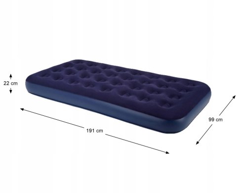 Materac Dmuchany Jednoosobowy AVENLI 191 x 99 x 22 cm Materac Dmuchany Jednoosobowy AVENLI 191 x 99 x 22 cm