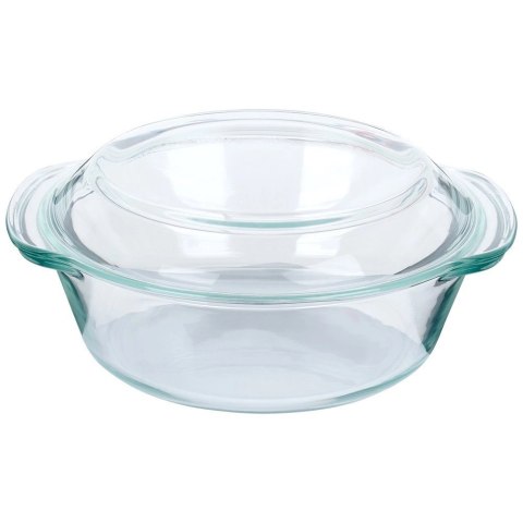 Naczynie żaroodporne z pokrywką szklane 2 l+750 ml Naczynie żaroodporne z pokrywką szklane 2 l+750 ml