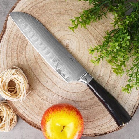 Nóż Santoku stalowy DAMASCUS 31 cm Nóż Santoku stalowy DAMASCUS 31 cm
