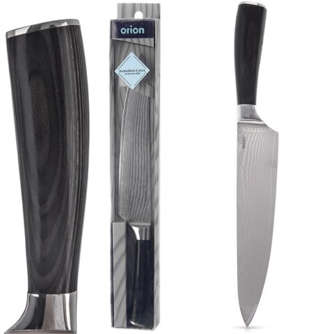 Nóż szefa kuchni stalowy DAMASCUS 33,5 cm Nóż szefa kuchni stalowy DAMASCUS 33,5 cm