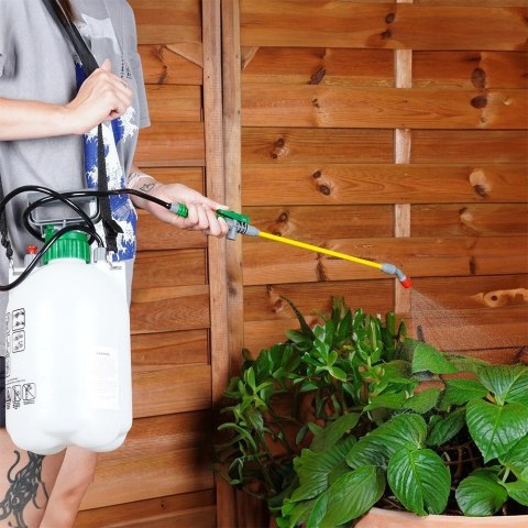 Opryskiwacz do Roślin Ciśnieniowy Ogrodowy Ręczny Duży Solidny VILDE 5 l Opryskiwacz do Roślin Ciśnieniowy Ogrodowy Ręczny Duży Solidny VILDE 5 l