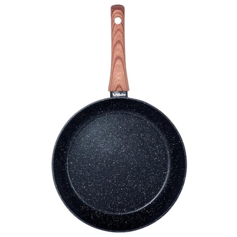 Patelnia Indukcja na Gaz Granitowa Nieprzywierająca Solidna VILDE 26 cm Patelnia Indukcja na Gaz Granitowa Nieprzywierająca Solidna VILDE 26 cm