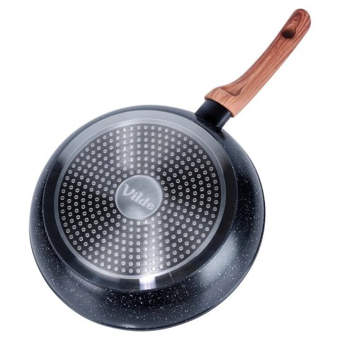 Patelnia Indukcja na Gaz Granitowa Nieprzywierająca Solidna VILDE 26 cm Patelnia Indukcja na Gaz Granitowa Nieprzywierająca Solidna VILDE 26 cm