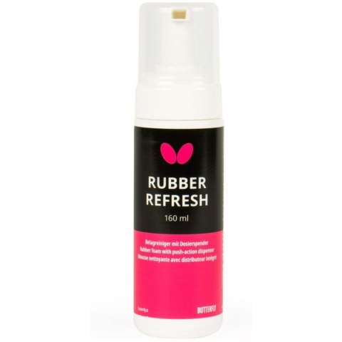 Pianka Czyszcząca do Okładzin z Rakietek BUTTERFLY Rubber Refresh 160 ml Pianka Czyszcząca do Okładzin z Rakietek BUTTERFLY Rubber Refresh 160 ml