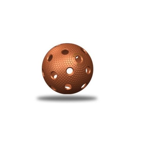 Piłka Piłeczka do Unihokeja Floorball Snakeskin TRIX IFF Brązowa 72 mm 1szt Piłka Piłeczka do Unihokeja Floorball Snakeskin TRIX IFF Brązowa 72 mm 1szt
