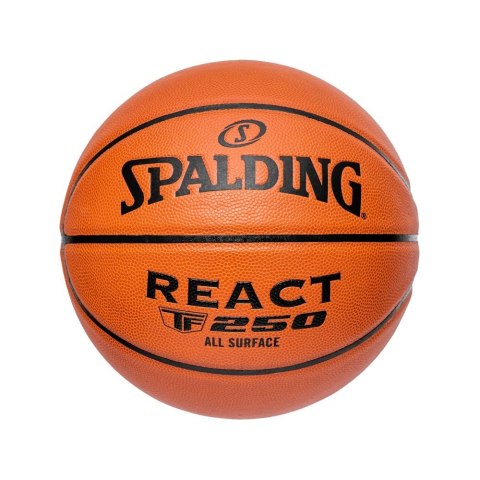 Piłka do Koszykówki SPALDING React TF250 R 7 Piłka do Koszykówki SPALDING React TF250 R 7