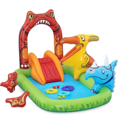 Plac Zabaw Basen dla Dzieci Świat Dinozaurów BESTWAY 241 x 140 x 137 cm Plac Zabaw Basen dla Dzieci Świat Dinozaurów BESTWAY 241 x 140 x 137 cm