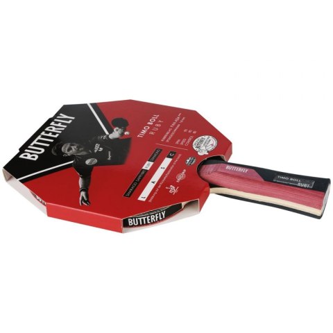 Rakietka do Tenisa Stołowego BUTTERFLY Timo Boll Ruby Rakietka do Tenisa Stołowego BUTTERFLY Timo Boll Ruby