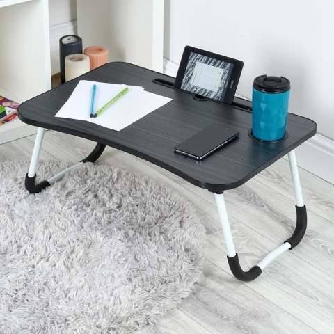 Stolik pod laptop i tablet śniadaniowy składany do łóżka 61,5x40x26 cm Stolik pod laptop i tablet śniadaniowy składany do łóżka 61,5x40x26 cm