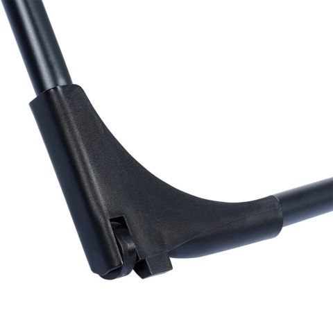 Suszarka na Pranie Metalowa Czarna Rozsuwana XXL Solidna VILDE 108-182 cm Suszarka na Pranie Metalowa Czarna Rozsuwana XXL Solidna VILDE 108-182 cm