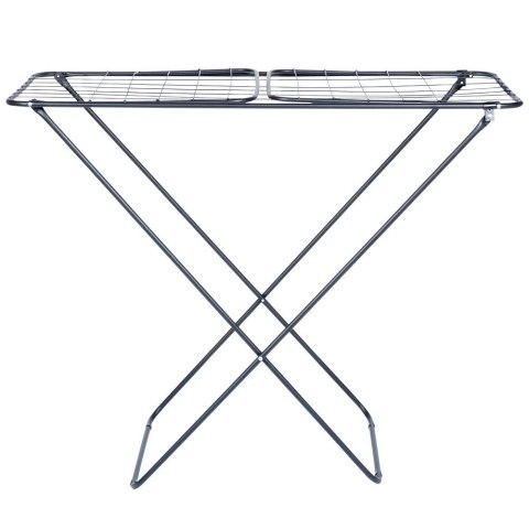 Suszarka na Pranie Ubrania Stojąca Składana Metalowa Pojemna VILDE 181 cm Suszarka na Pranie Ubrania Stojąca Składana Metalowa Pojemna VILDE 181 cm