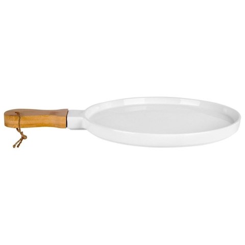 Talerz do serwowania porcelanowy TERRESTRIAL 39,5x26,5 cm Talerz do serwowania porcelanowy TERRESTRIAL 39,5x26,5 cm
