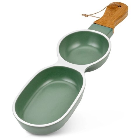 Talerz na przekąski porcelanowy TERRESTRIAL 39x10 cm Talerz na przekąski porcelanowy TERRESTRIAL 39x10 cm