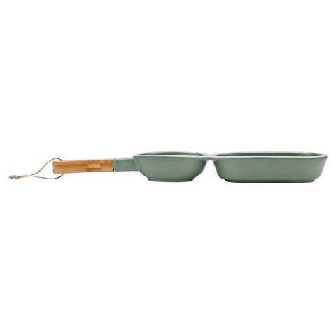 Talerz na przekąski porcelanowy TERRESTRIAL 39x10 cm Talerz na przekąski porcelanowy TERRESTRIAL 39x10 cm