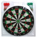 Tarcza do Darta Dwustronna MASTER 37 cm + 6 Rzutek