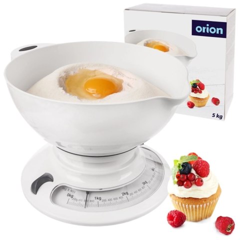 Waga kuchenna mechaniczna z misą 5 kg Waga kuchenna mechaniczna z misą 5 kg